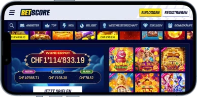 Mobile Version Betscore Casino: Mobile Version