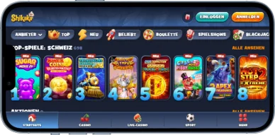 Mobile Version Shikaka Casino: Mobile Version