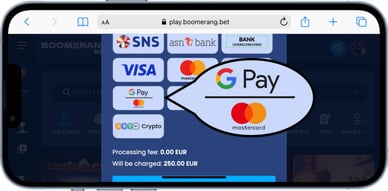 online mobiel casino google pay