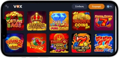 Παιχνίδια VOX Casino online VOX Casino games