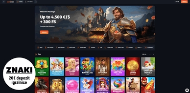 20€ depozit igralnice