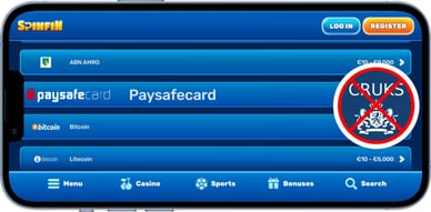 paysafecard casino zonder cruks