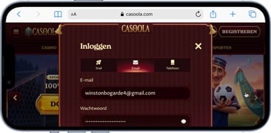 casoola casino login