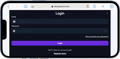starsplay login