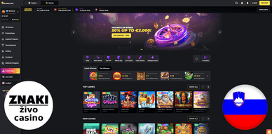 spletni casino v živo