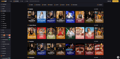 Live-Casino in einem legalen Online Casino