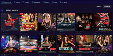 Casino ao vivo com dealer real no SpinPlatinum