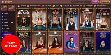 poker za denar v sloveniji