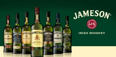 Jameson is the best-selling Irish whiskey in the world