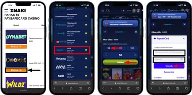 talletus Paysafecard casino