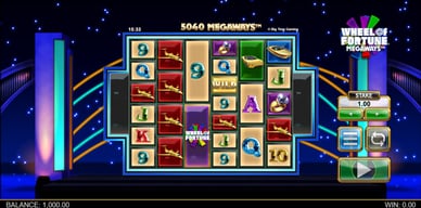 Wheel of Fortune MegaWays Demo no Crown Green Casino