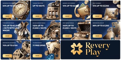 revery play welkomstbonus