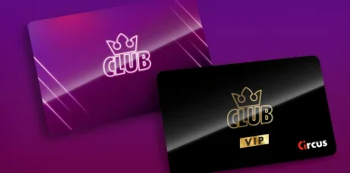 Cartes Club Circus au Casino Circus de Vals les Bains.