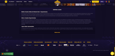 EmperiaCasino licenciado em Curaçau
