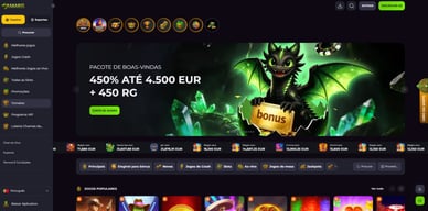 Drakaris Casino Online com site oficial em Portugal com dragão