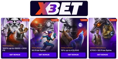 x3bet casino bonus