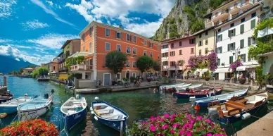 La città di Limone sul Garda Limone sul Garda