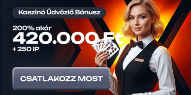 X3Bet kaszinó első befizetési bónusz