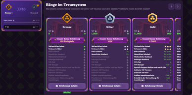 VIP-Programm im Casino Happyjokers