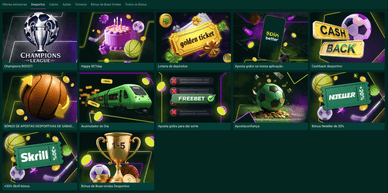 Bónus por apostas em eventos desportivos no SpinBetter