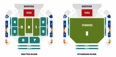 utilita arena cardiff seating plan