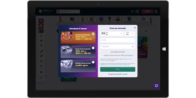 Modulo registrazione Safecasino
