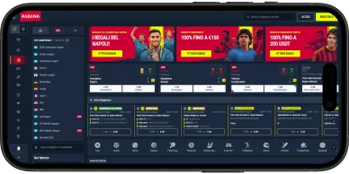 Rabona Casino scommesse sportive live quote calcio tennis piattaforma betting online