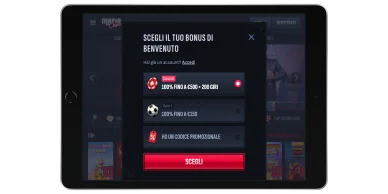 Registrazione al casinò Opzioni del bonus di benvenuto