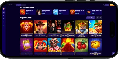 Spingranny catalogo giochi slot live casino jackpot provider giochi online