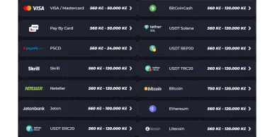 Pagamenti e prelievi Lunubet Casino