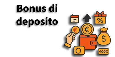 Bonus di deposito per utenti registrati nei casinò non AAMS Bonus di deposito con ricarica extra e promozioni settimanali