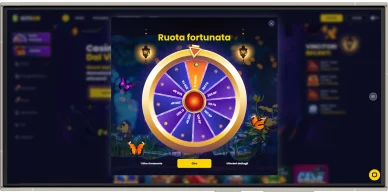 SlotsGem casino ruota fortunata bonus