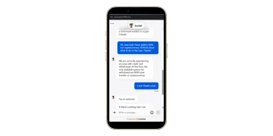 Chat dal vivo con il supporto SevenPlay Comunicazione con l’assistenza SevenPlay