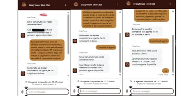 Chat online di CrazyTower