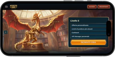 Programma VIP di MonsterWin Casino