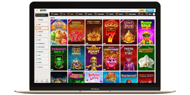 Stile visivo del casinò online Nuova interfaccia del casinò online