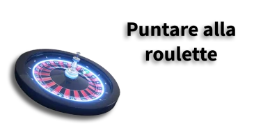 Puntare alla roulette Ruota della roulette