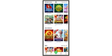 Catalogo giochi Winnita casino mobile