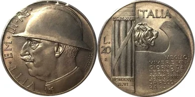 20 lire del 1928