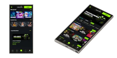 Velobet Casino mobile app