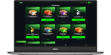 Spin Mills promozioni Schermata delle promozioni Spin Mills