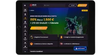 Bonus di benvenuto Wild Tokyo Bonus Wild Tokyo