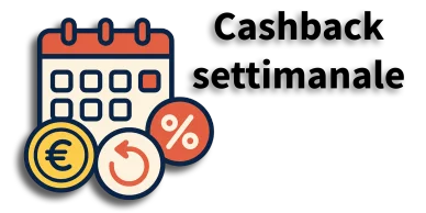 Come funziona il cashback settimanale Cashback settimanale casino