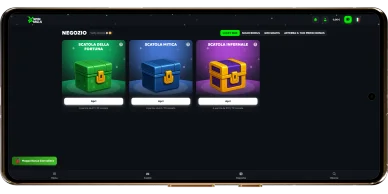 Lucky Box casinò Schermata Lucky Box del casinò