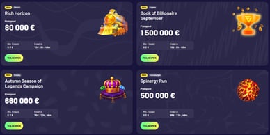 Turniere im TuffPuff Casino