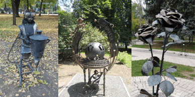 Парк кованих фігур у Донецьку