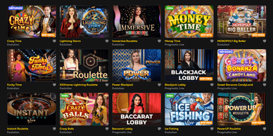 MegaRich élő kaszinó