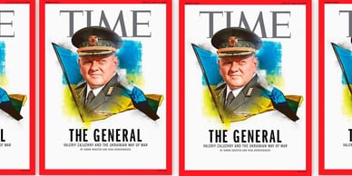 Залужний потрапив на обкладинку Time