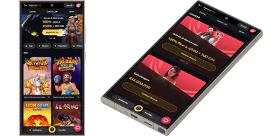 Boomerang Casino mobile versione smartphone tablet giochi bonus casino online