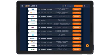 Depositi e prelievi Sistema di pagamento